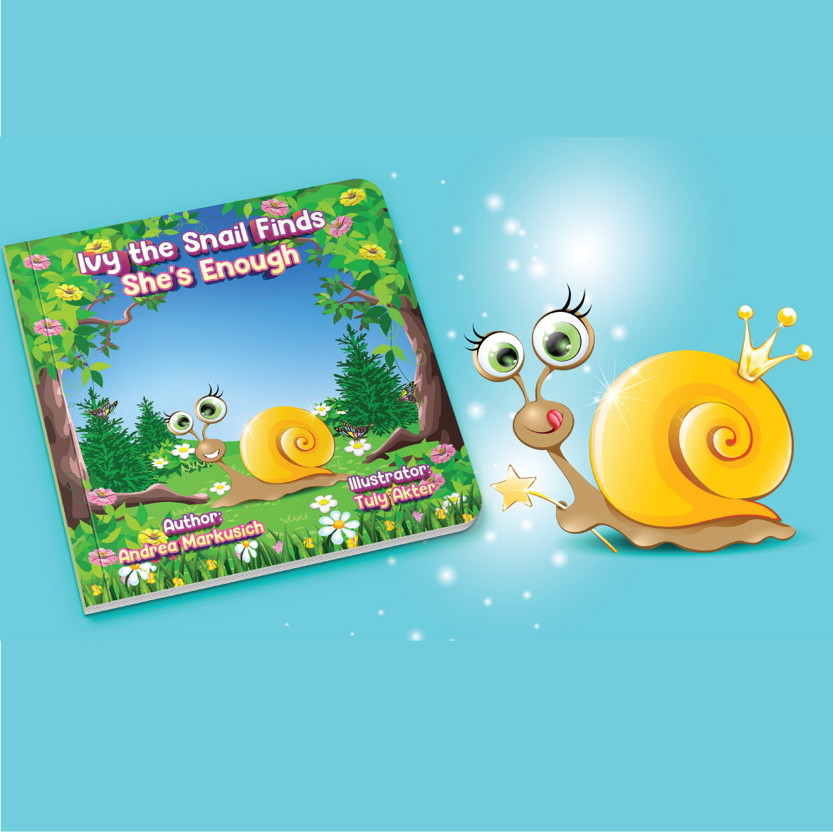 Children's Book: Ivy the Snail finds She's Enough