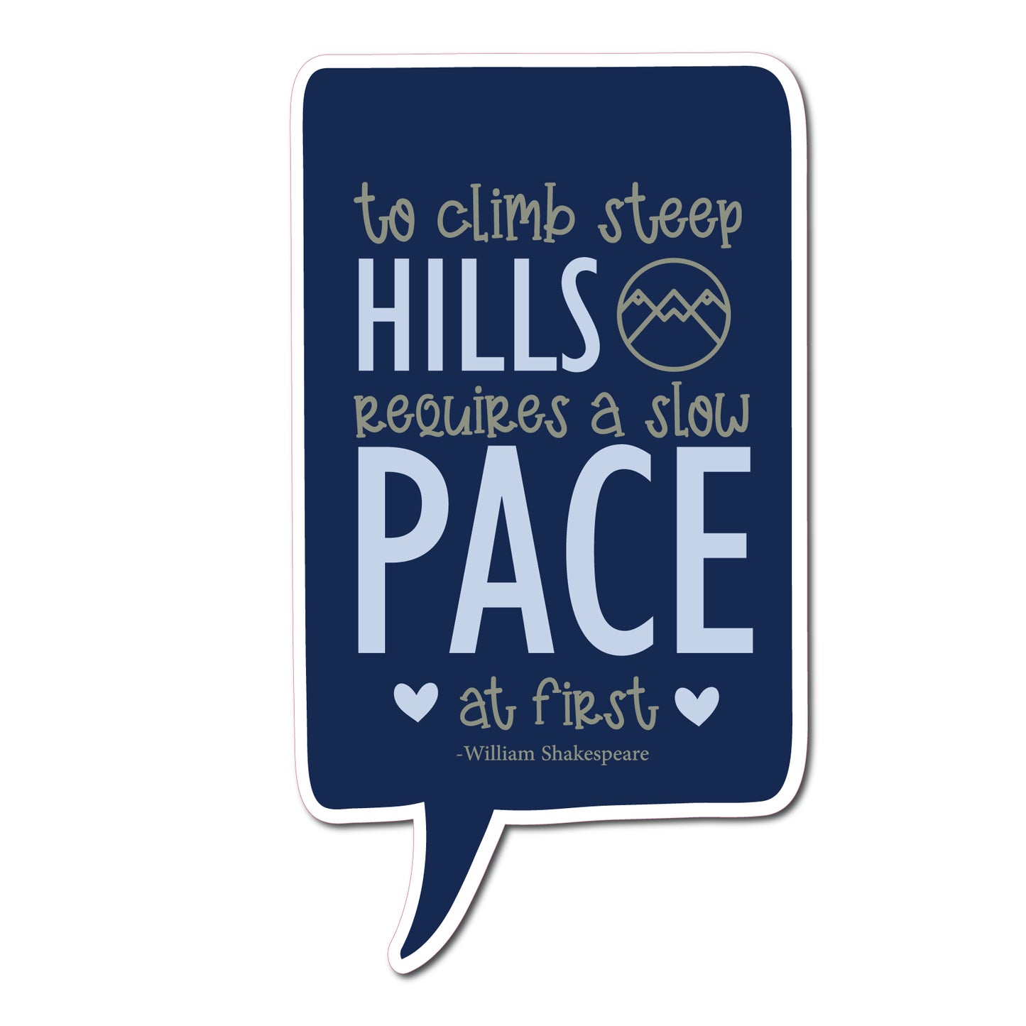 SET OF 45 Affirmation Locker Note Decals Navy Blue